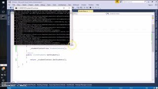 NTier Architecture Using Entity Framework Code First For Existing Database Part 2 [upl. by Ycnahc]