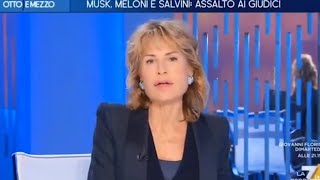 UFFICIALE IN DIRETTA DISGRAZIA LILLI GRUBER CLĀMOROSA MELONI BEN TI STA QUELLO CHE TI È SUCCESSO [upl. by Leirraj]