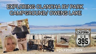 Exploring Olancha CAOlancha RV Park amp Campground Owens Lake The Museum Of Western Film History [upl. by Sekofski522]