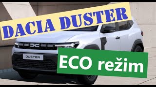 Dacia Duster 3 LPG  ECO režim [upl. by Sommers]