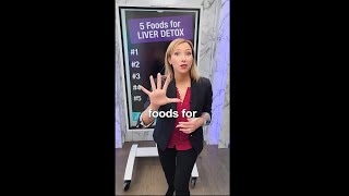 5 Foods For Liver Detox [upl. by Samuella]