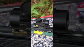 Silencer from Buckrailline on a Crosman 362 air riffle [upl. by Cogn]