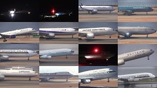 中部国際空港（セントレア） 飛行機の離陸シーン Take Off Scene of Various Airliners at Chubu Centrair Intl Airport RJGG [upl. by Akinek]