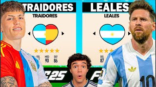 JUGADORES QUE TRAICIONARON A SU PAÍS vs LOS MÁS LEALES [upl. by Yemrej230]