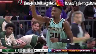 Leach reacts To Milwaukee Bucks Vs Charlotte Hornets  Full Game HIGHLIGHTS  November 16 2024 [upl. by Nerrol]