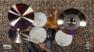 Paiste 16quot 2002 Big Beat HiHats  9421154g 10640161071824M [upl. by Dammahom]