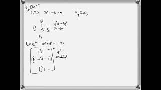 A variety of chlorine oxide fluorides and related cations and anions are known They tend to be powe [upl. by Orlena]