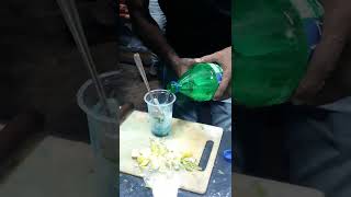 Blue lagoon Mojito making in street in vadakara kodibazar [upl. by Suoivart]