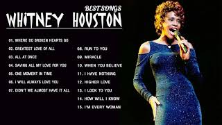 Whitney Houston Greatest Hits Full Album Best Songs of World Divas Whitney Houston [upl. by Naejamron]