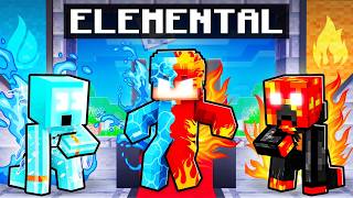 Turning YouTubers ELEMENTAL in Minecraft [upl. by Elephus682]