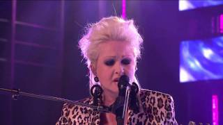 Cyndi Lauper  Time after Time Live at Australian Idol [upl. by Anih]