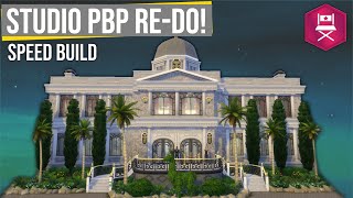 Studio PBP Redo  only GET FAMOUS amp BASE GAME  Speed Build [upl. by Woo]