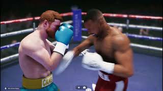 Undisputed Boxing Game CANELO ALVEREZ VS ROY JONES JR [upl. by Qulllon51]