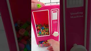 Cute Mini Eraser Vending Machine Satisfying Video ASMR 😃 shorts mini [upl. by Eynttirb559]