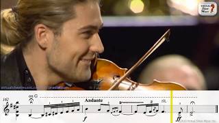 Praeludium and Allegro  PugnaniKreisler  David Garrett  Sheet Music Play Along [upl. by Gates]