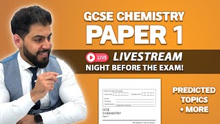 📝 GCSE Chemistry Paper 1  🔴 Live Stream  830PM  Predicted Topics  Combined amp Triple Science [upl. by Valenka506]