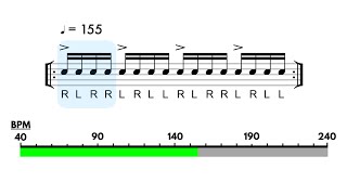 How Fast Can You Play Paradiddles 🥁💪 Snare Drum Warm Up [upl. by Ripleigh842]