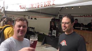 Ægir Bryggeri Breck II Barrel Aged BarleyWine With Ægir Evan Lewis  Bergen Ølfestival 2018 [upl. by Grantham]