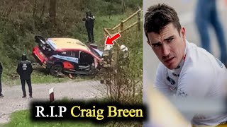 WRC driver Craig Breen car accident  Craig Breen crash  Craig Breen [upl. by Ariuqahs799]