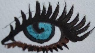 How to apply fakefalse eye lashes tutorial the easy way [upl. by Suoirred]