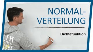 NormalverteilungDichtefunktion  Mathe by Daniel Jung [upl. by Milstone]