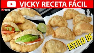 EMPANADAS DE CAMARON  VickyRecetaFacil [upl. by Aney]