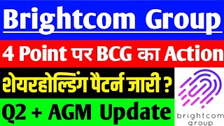 BCG share 4 POINT पर BCG का ACTION   BCG share latest news  Brightcom Group share latest news [upl. by Alicia990]