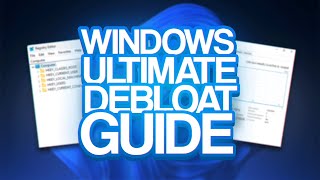 How To Debloat Windows 11 The Ultimate Guide [upl. by Munn]