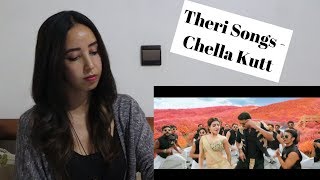 Theri Songs  Chella Kutti Vijay Samantha  Atlee  GVPrakash Kumar  REACTION [upl. by Giarla]