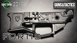 Sweet new lower receiver from Fortis Manufacturing  SHOT Show 2018 [upl. by Jolie408]