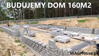 Budujemy DOM 160m2  NOWOCZESNA STODOŁA  Niech się mury pną do góry  murujemy stan quot0quot [upl. by Cunningham]