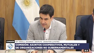 COMISIÓN COMPLETA ASUNTOS COOPERATIVOS MUTUALES Y DE ORG NO GUBERNAMENTALES  260924  HCDN [upl. by Satsok]