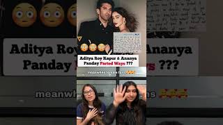 Aditya roy kapoor amp Ananya pandey Parted Ways [upl. by Einaoj429]