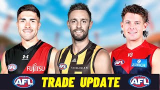 AFL TRADE UPDATE  October 13 [upl. by Gusti110]