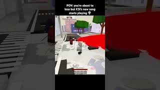 song so trash he died 😭🙏 jujutsushenanigans jjk ksi thickofit anime roblox mojay [upl. by Kerekes336]