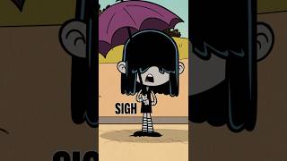 EVERYTIME Lucy sighs in The Loud House 🖤 shorts [upl. by Strickler]