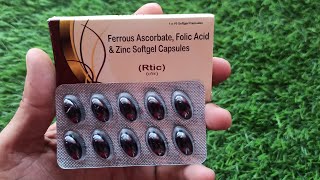 Ferrous Ascorbate Folic Acid amp Zinc Softgel Capsules Review in hindi [upl. by Adnalro]