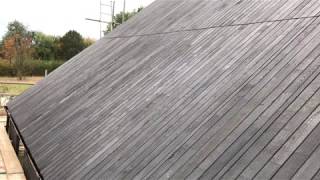 Exclusive Charred timber cladding front roof elevations [upl. by Seigel]