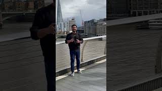 Millennium Bridge London londonbridge thingstodo [upl. by Anaz]