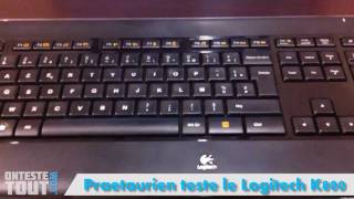 Praetaurien teste le clavier Logitech K800 [upl. by Sabine]