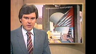 Woolloomooloo Mural Project 1982  Channel 7 News Excerpt   Philip Sholl reporting [upl. by Mindy]