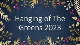 Hanging of the Greens  Youth Christmas Program [upl. by Aneert]