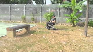 Power Wheelchair PW999UL  Wonderful Usage Demo [upl. by Lumbye]