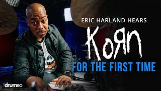 Jazz Drummer Hears Korn For The First Time [upl. by Henka]