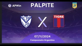 Velez Sarsfield X Club Atlético Tigre  Campeonato argentino [upl. by Helm]