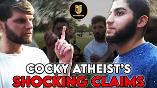 MUST WATCH Arrogant Atheists Humiliate Themselves  Muhammed Ali  Speakers Corner [upl. by Nytsuj]