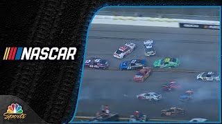 The Big One at Talladega collects almost the entire Cup Series field  Motorsports on NBC [upl. by Retsel]