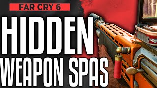 Far Cry 6 HOW TO GET SPAS 12 SHOTGUN  Secret Hidden Weapon SPAS 12 Location [upl. by Davidoff]