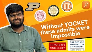 Received 5 Ambitious Admits as a Fresher Darshan’s Journey from NIT to Purdue [upl. by Aicilat]