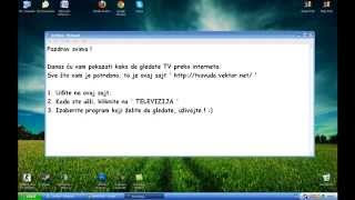 Kako gledati TV preko interneta BESPLATNO  NO DOWNLOAD HD Tutorial [upl. by Glynda377]